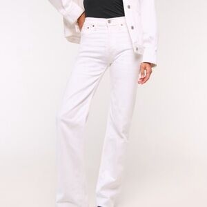 Abercrombie & Fitch White Jeans